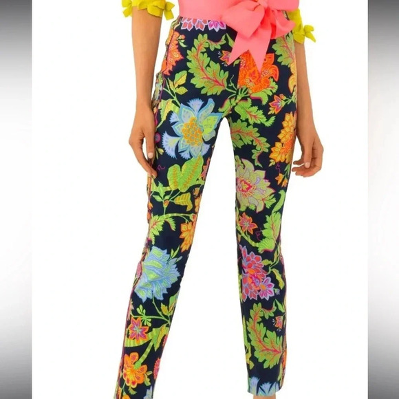 . Gretchen Scott Gripe Less Jeans glorious print xxs - Picture 1 of 7